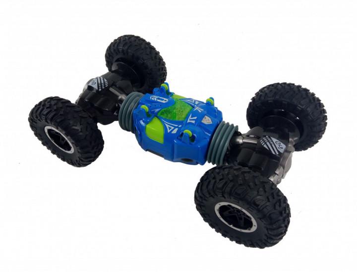 Радиоуправляемая игрушка SUNROZ Twist Climbing Car детский трюковый внедорожник 1:16 Синий (SUN2756)