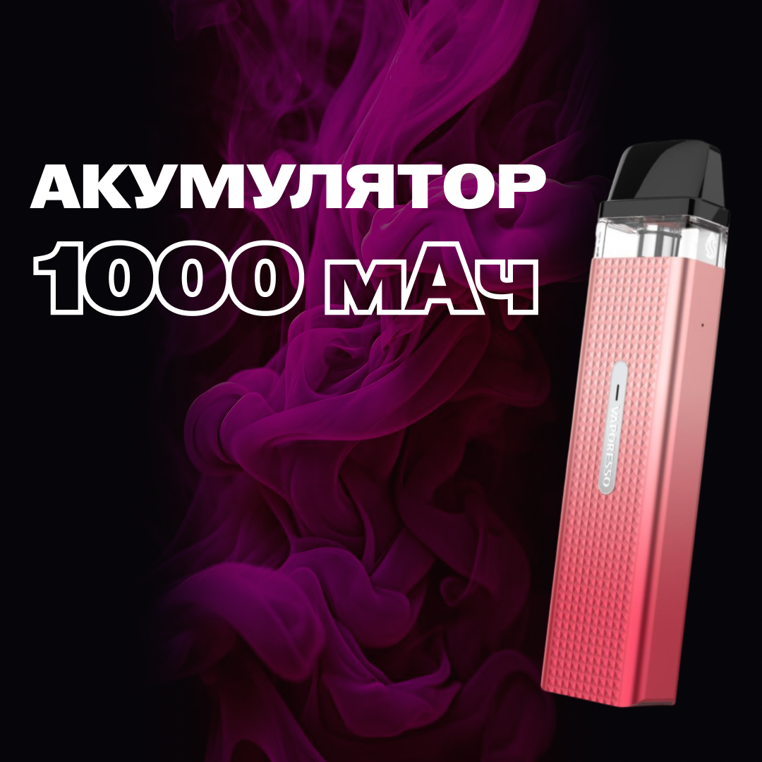 POD-система Vaporesso XROS MINI Pod Kit багаторазова 1000 mAh 2 мл Sakura Pink (5507c8c7) - фото 6