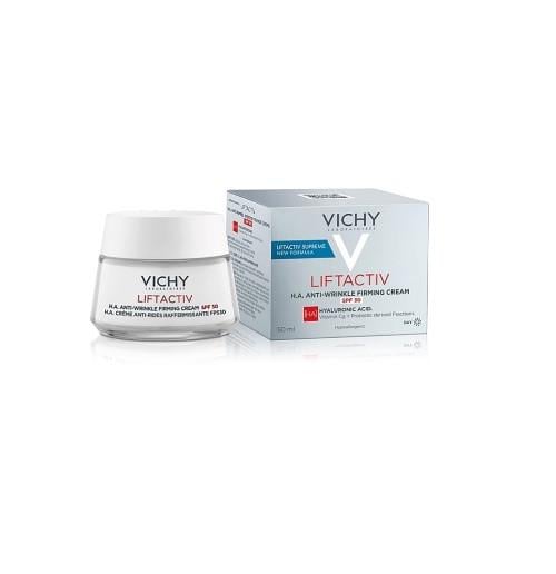 Крем для лица антивозрастной для всех типов кожи Vichy Liftactiv H.A. Anti-Wrinkle Firming Cream SPF 30 50 мл (2816674640)