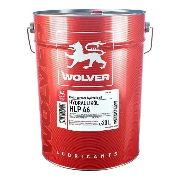 Гидравлическое масло Wolver HYDRAULIKÖL HLP 46 20 л (26035)