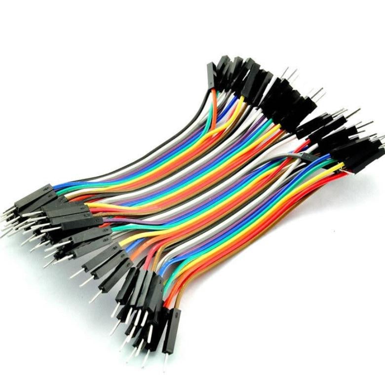Кабель Dupont Дюпон папа-папа для Arduino 20 см 40 шт. (286308) - фото 1