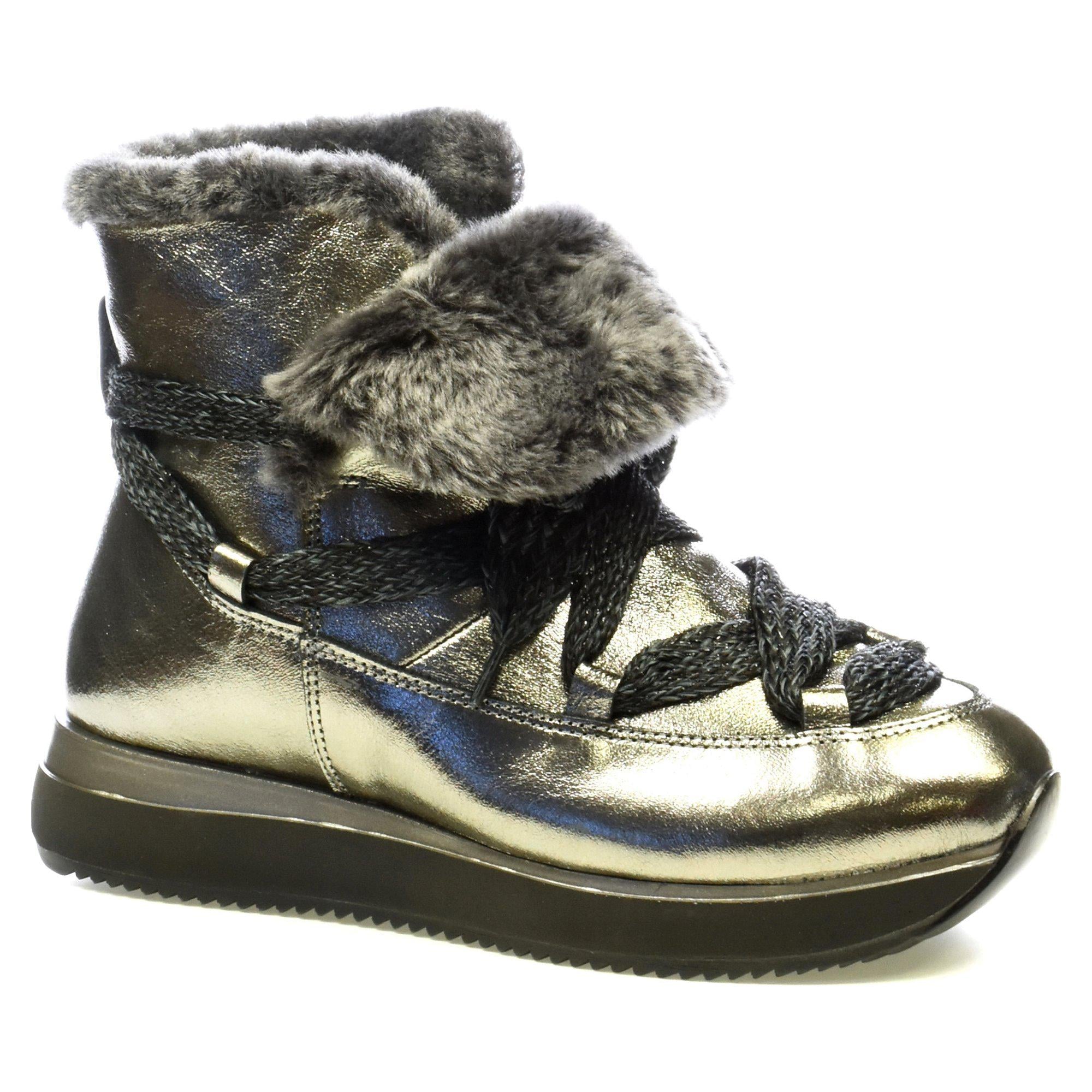 Угги женские Alpino р. 36 Серебряный (011458-36)