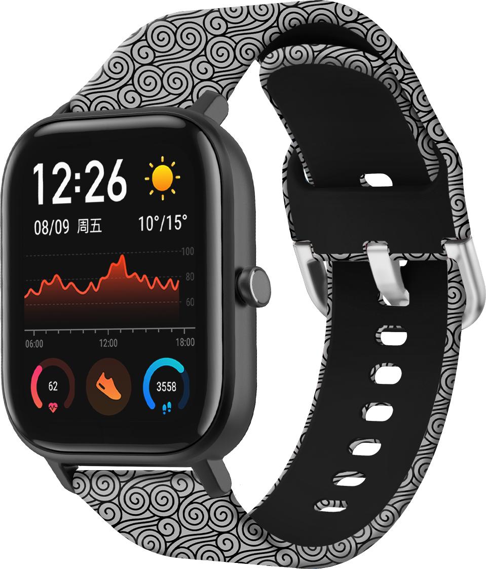 Ремешок Colorful для Amazfit GTS Cloud (28520) - фото 1 Ремешок Colorful для Amazfit GTS Cloud (28520) - фото 1