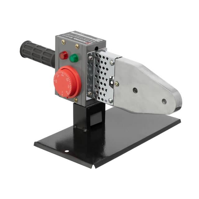 Паяльник для пластиковых труб Intertool 850 Вт 0-300°C насадки 20/25/32/40/50/63 мм металлический кейс (RT-2111)