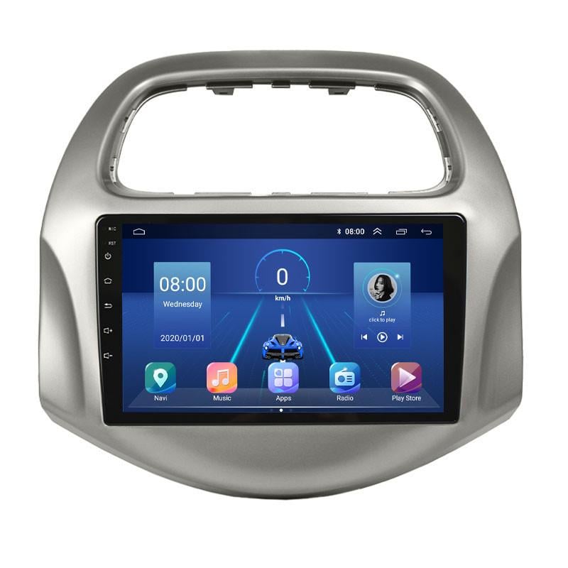 Магнитола штатная Lesko для Chevrolet Spark III M300 Restyling 2020-9" 2/32Gb/4G/ Wi-Fi GPS