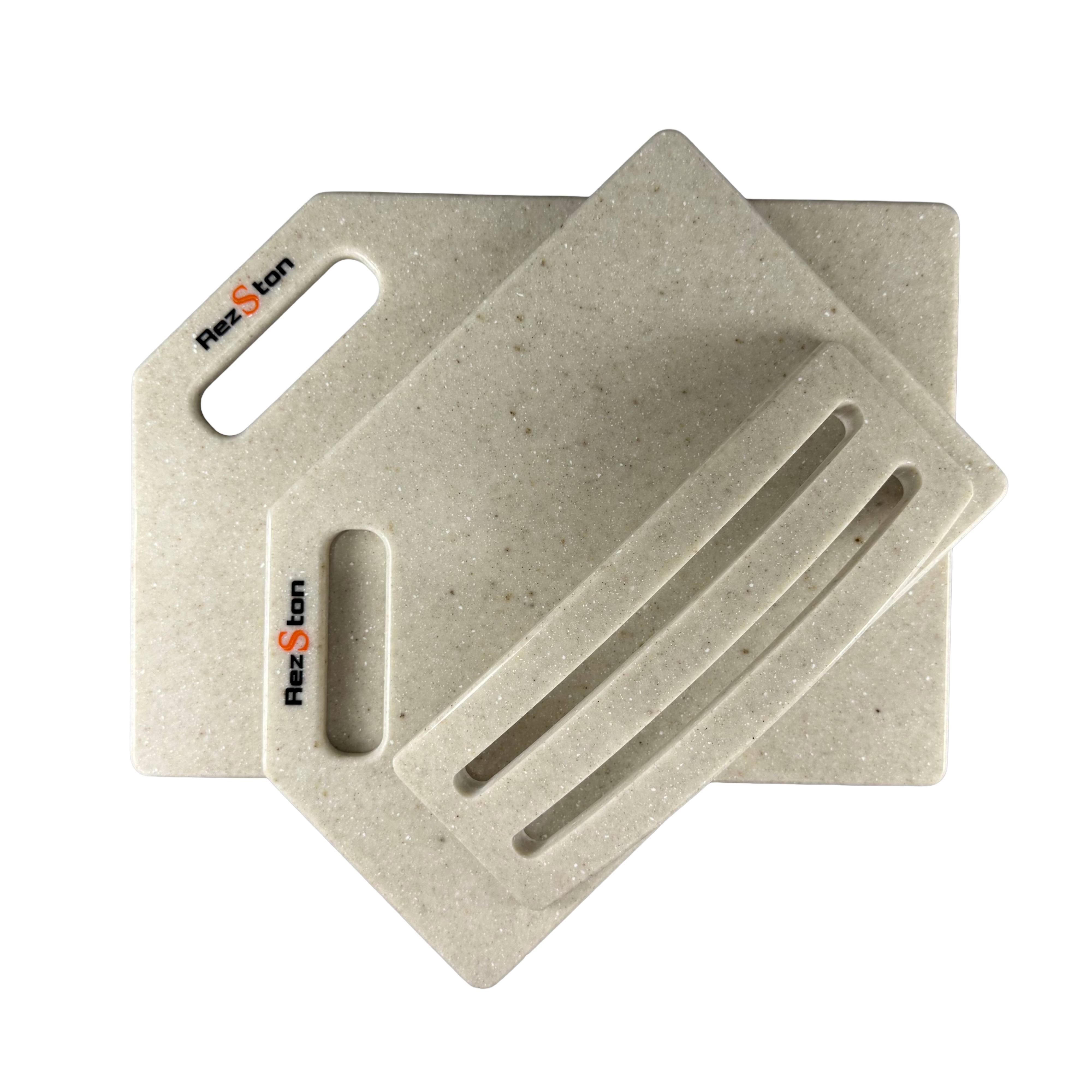 Набор кухонных досок RezSton RST-2/14 из искусственного камня (RST-2/14) - фото 2 Набор кухонных досок RezSton RST-2/14 из искусственного камня (RST-2/14) - фото 2