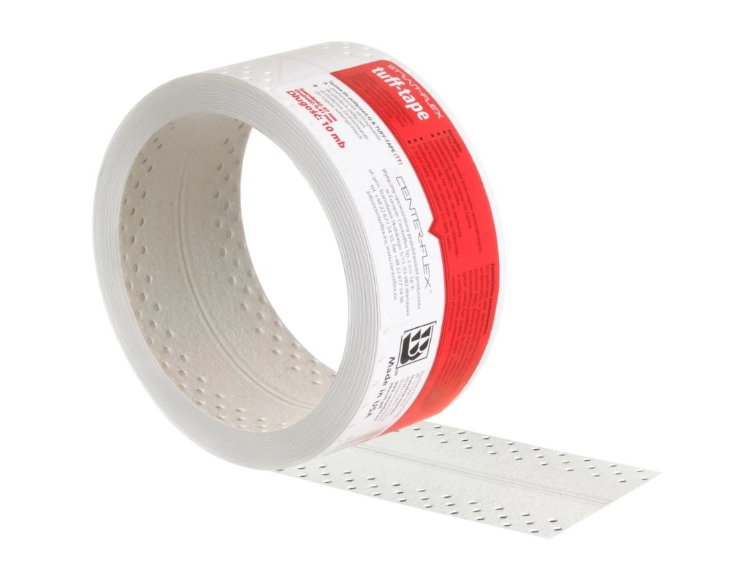 Стрічка-американка композитна Strait Flex TUFF-TAPE для швів та кутів гіпсокартону 57 мм 10 м Червоний (29919044)