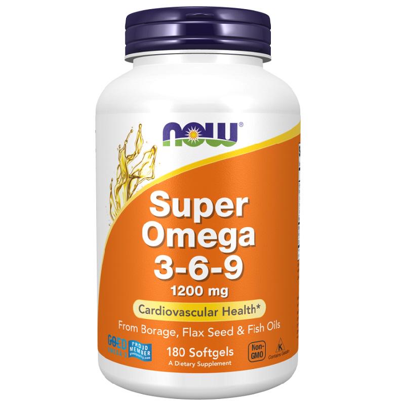 Омега 3-6-9 Super Omega 3-6-9 1200 мг 180 коп.