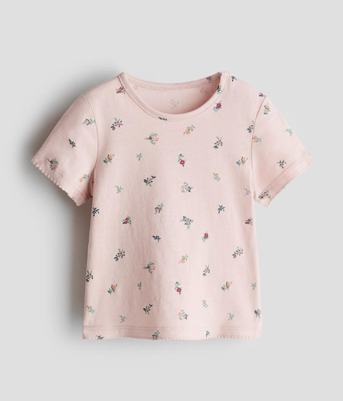 Футболка детская H&M 104 см Розовый (162204)