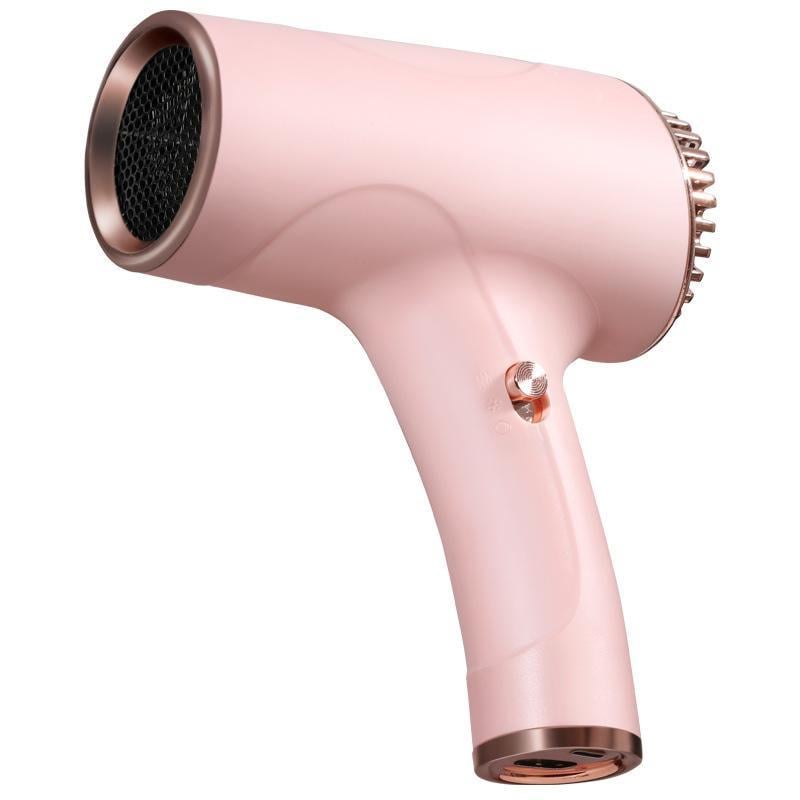 Фен для волосся Portable Hair Dryer 2600 mAh Рожевий (PHD32-222)