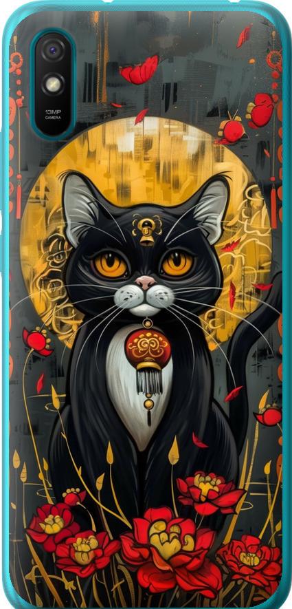 Чехол на Xiaomi Redmi 9A China Cat (6134u-2034-42517)