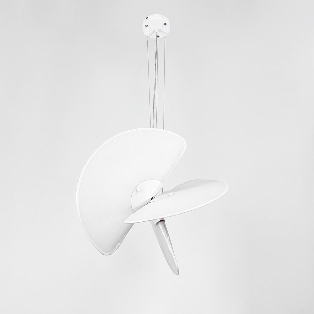 Люстра футуристическая LED Ø 60 см Белый (PLP 07-600)