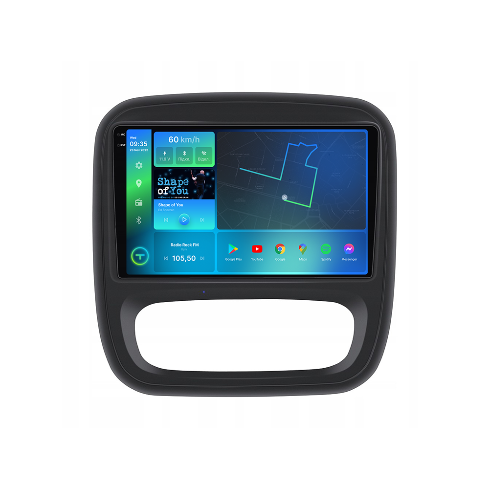 Магнитола штатная Torssen 2K DTS Renault Trafic 2014+ F9432 4G Carplay DSP (202308479)