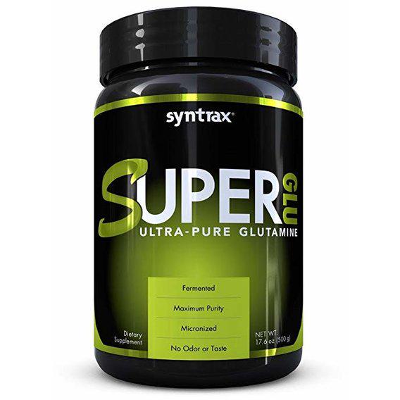 Глютамін для спорту Syntrax Super Glu 500 г 100 порцій Pure