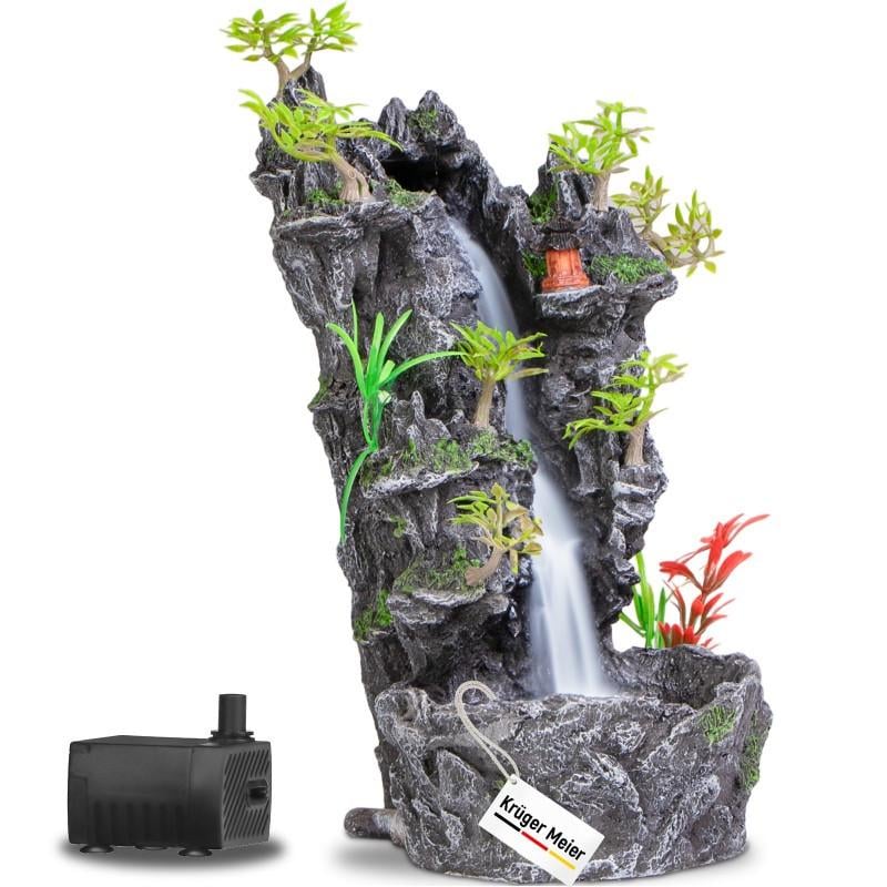 Декорація піскопаду для акваріума Kruger Meier Waterfall XL 20x15x31 см (KM191829)
