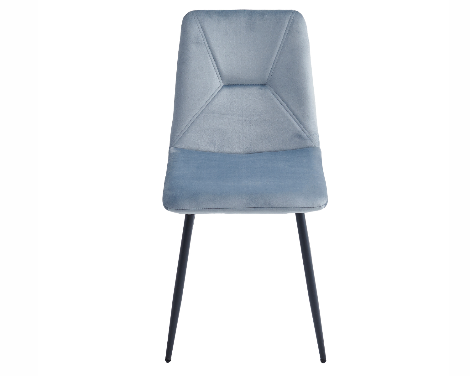 Стул кухонный Intarsio Mark велюр Черный/Дымчато-серый - фото 2 Стул кухонный Intarsio Mark велюр Черный/Дымчато-серый - фото 2