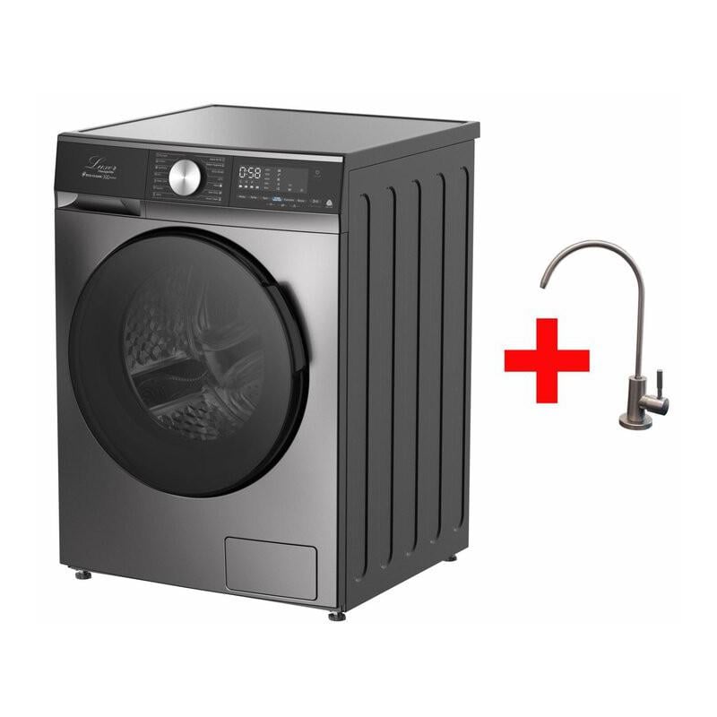 Стиральная машина с сушкой узкая Luxor Wäschetrockner 5947 Max 8 eng Silver Titan EU/смеситель для питьевой воды (24170450) - фото 2 Стиральная машина с сушкой узкая Luxor Wäschetrockner 5947 Max 8 eng Silver Titan EU/смеситель для питьевой воды (24170450) - фото 2