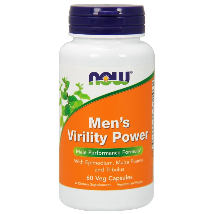 Суміш екстрактів NOW Foods Men's Virility Power 60 Veg Caps