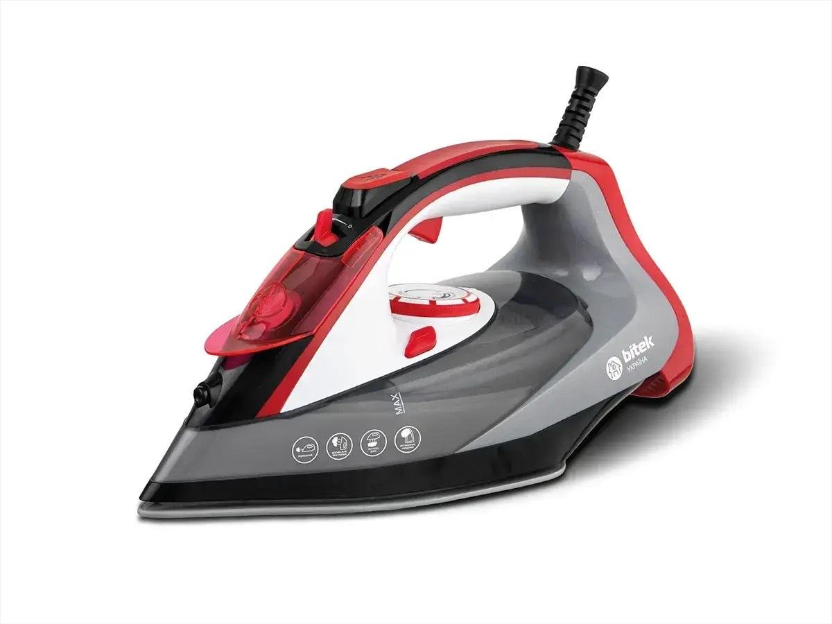 Утюг паровой BITEK BT-1255R с функцией распыления пара 2800 Вт (005498)