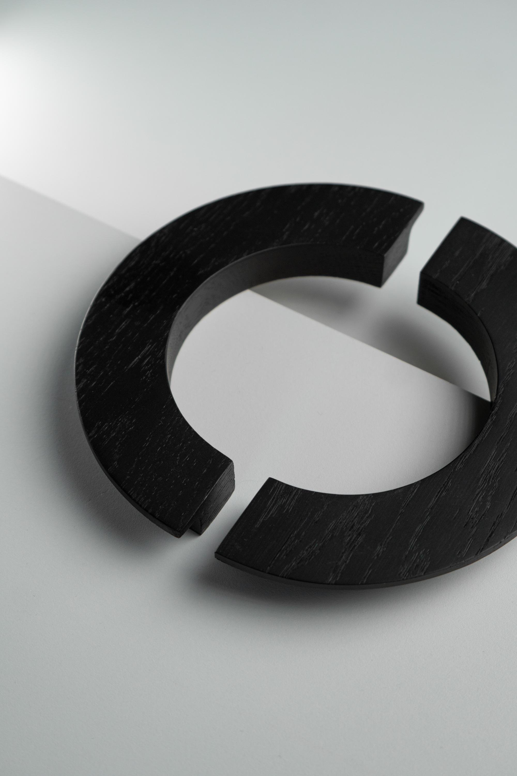 Меблева ручка Bagel із дерева Black 180 мм - фото 11 Меблева ручка Bagel із дерева Black 180 мм - фото 11