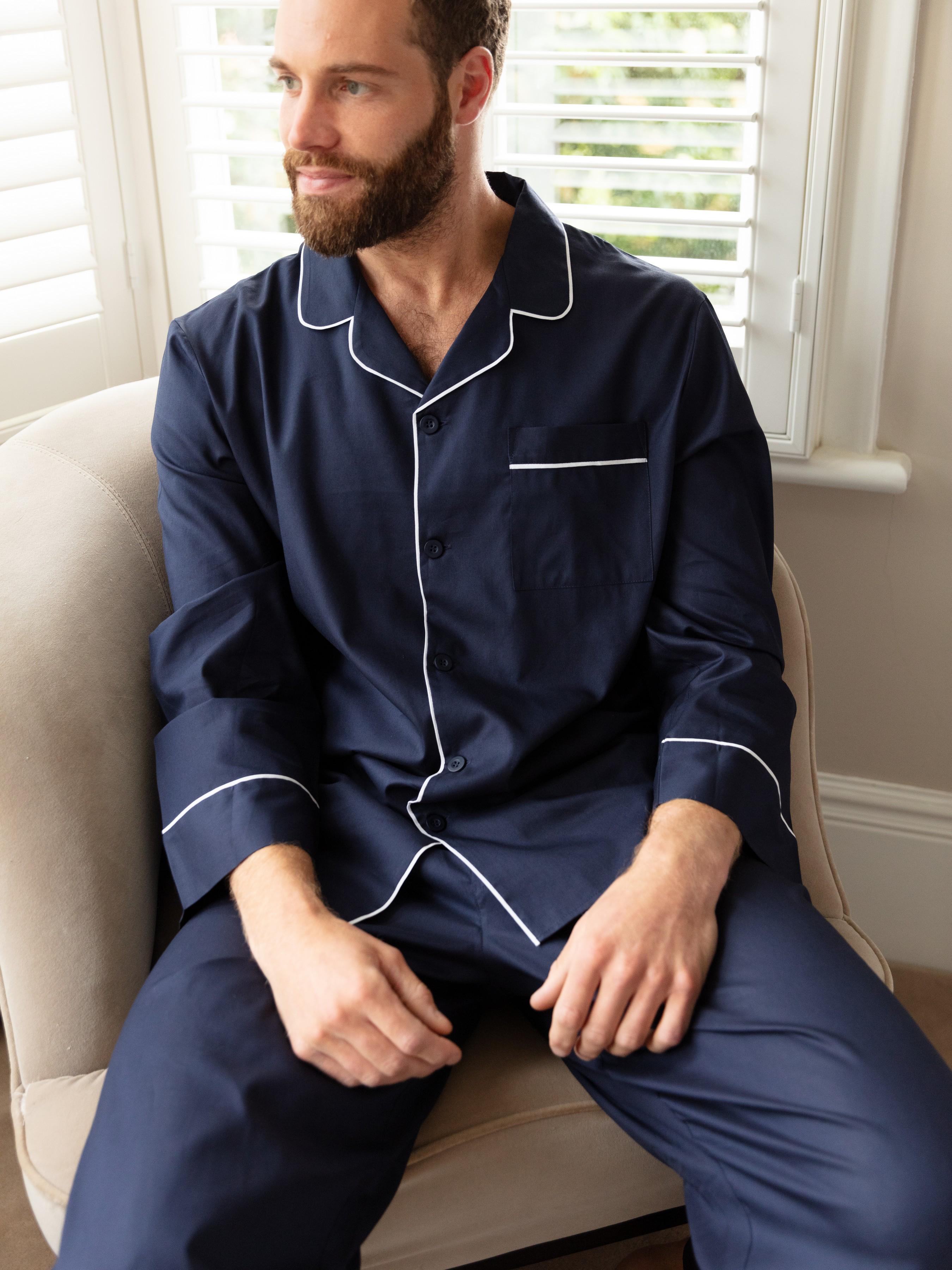 Пижама мужская CYBERJAMMIES Hotel 3067_NAY M Темно-синий (ZIK0000028279)