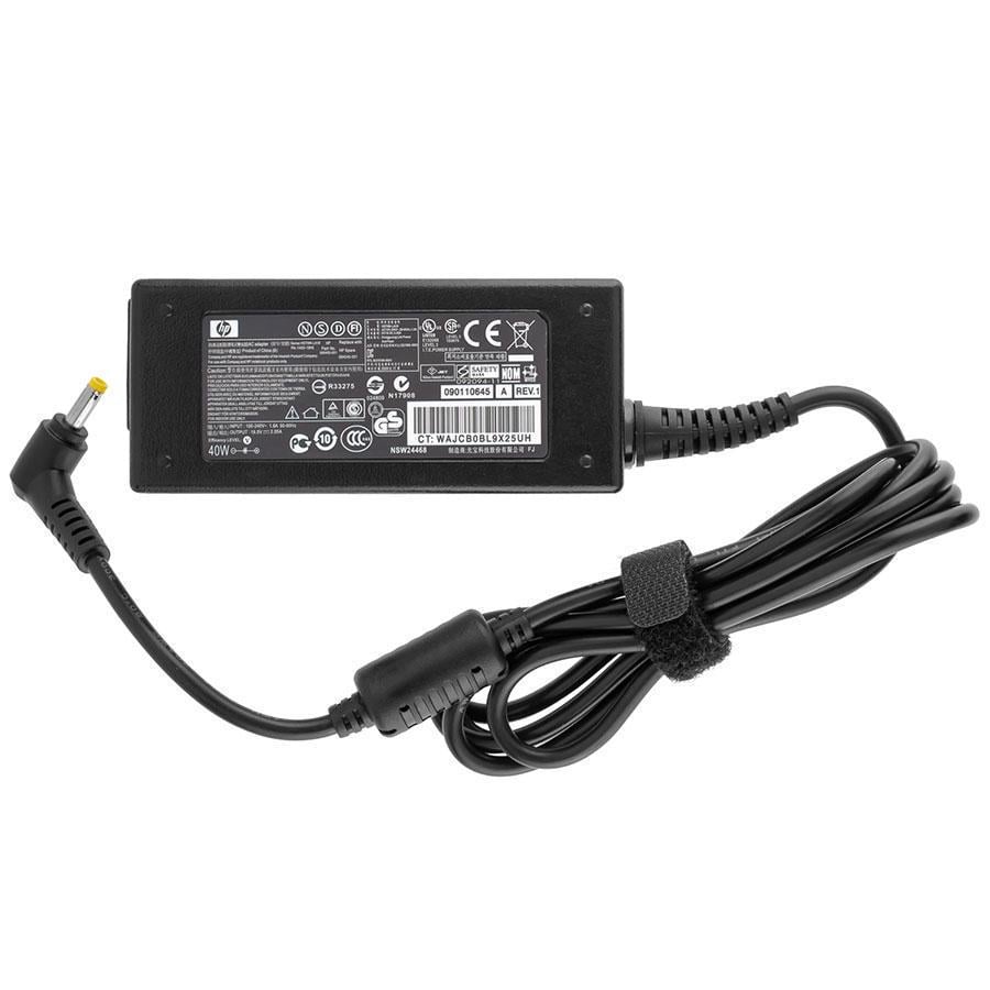 Блок питания для ноутбука HP 19,5V 2,05A 40W L-образный разъем без кабеля 4,0х1,7 мм Black (212165)