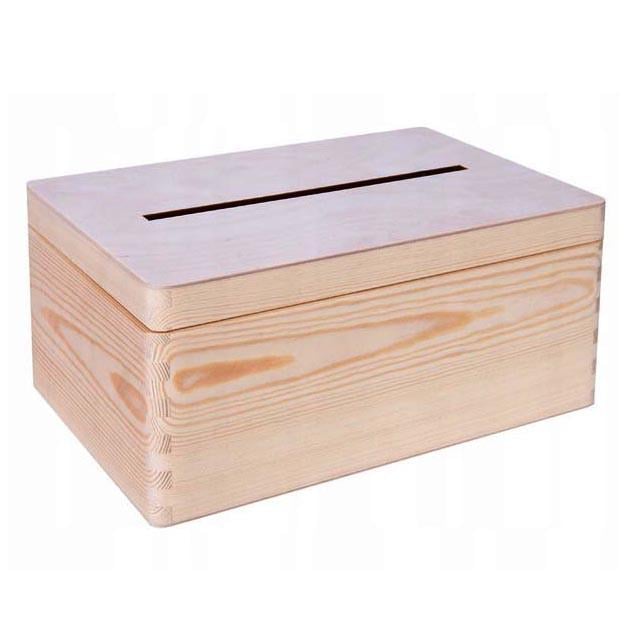 Ящик для сбора денег из дерева Маликия Бланже (КЕШ-000501) Ящик для сбора денег из дерева Маликия Бланже (КЕШ-000501)