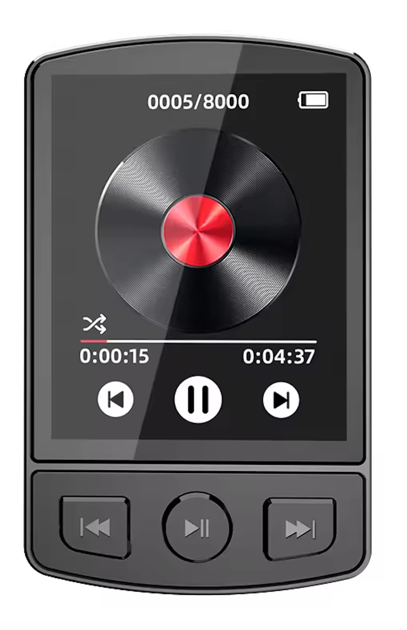 MP3-плеєр A7 Bluetooth 5.2 Hi-Fi 32Gb з кліпсою/FM-радіо та диктофоном