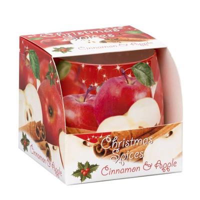 Свечка ароматическая Christmas Spices Cinnamon & Apple (28723)