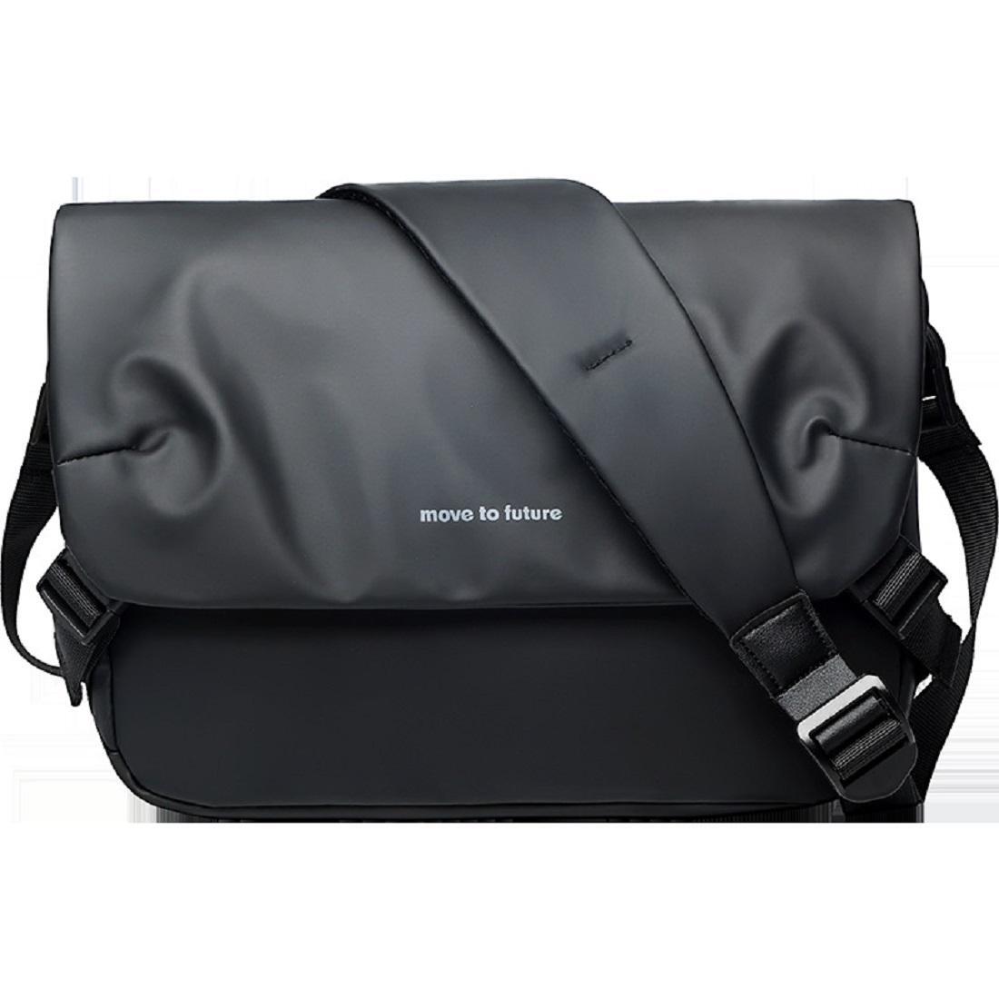 Мужская сумка через плечо Royal Bag AT08-24510A Черный (6909)
