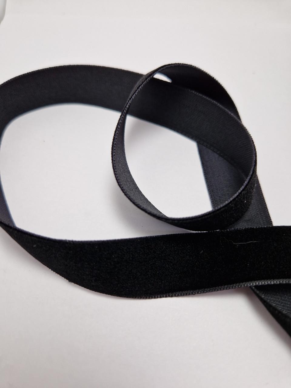 Стрічка оксамитова 2 см Чорний (1834343197)