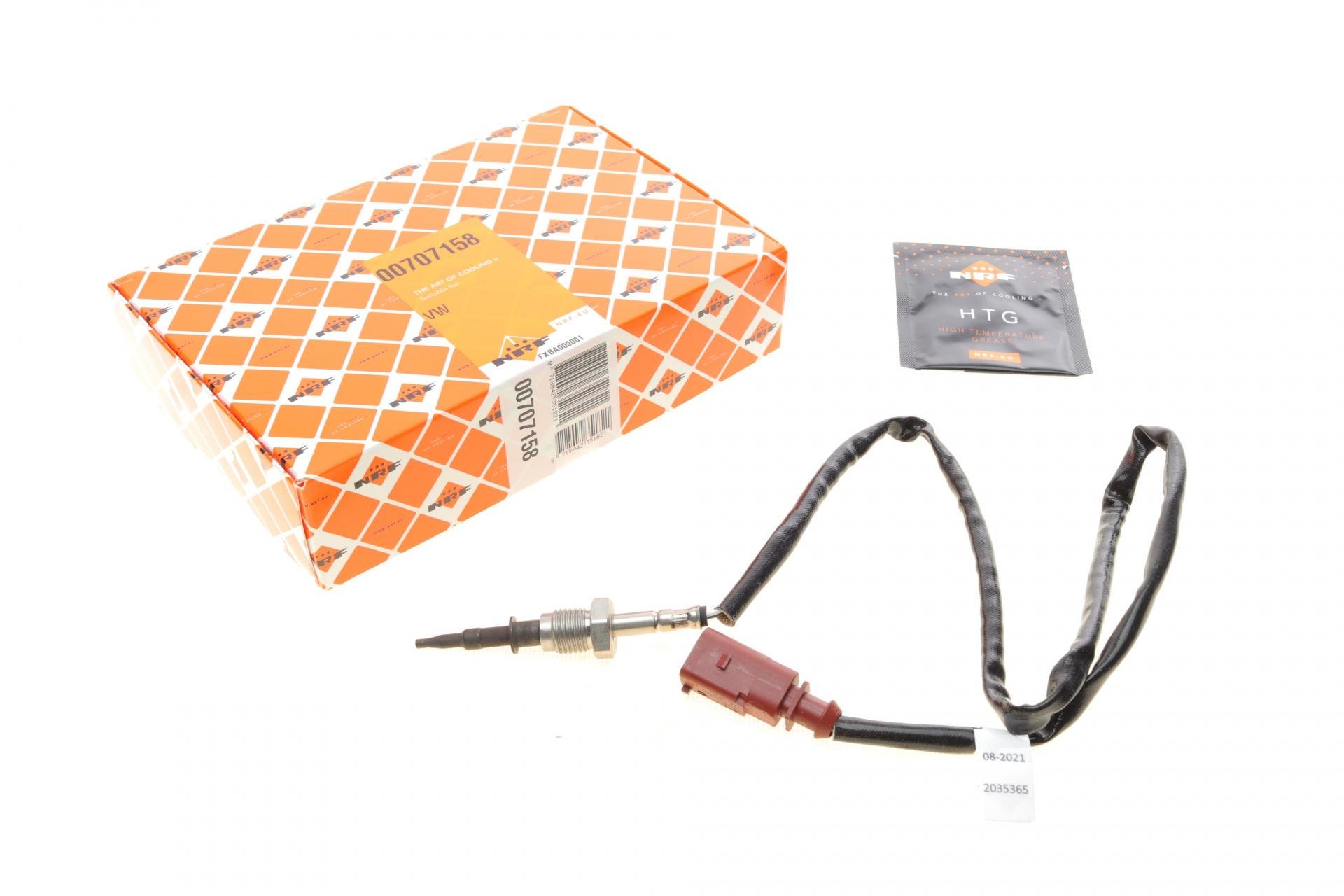 Датчик температуры ВГ перед сажевым фильтром VW Passat 2,0 TDI 14-707158)