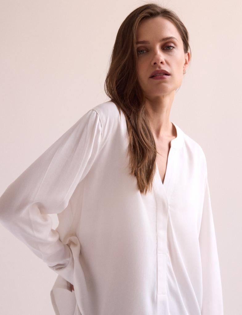 Сорочка жіноча Diverse BLIZZ S Молочний (5905384033680) - фото 6 Сорочка жіноча Diverse BLIZZ S Молочний (5905384033680) - фото 6