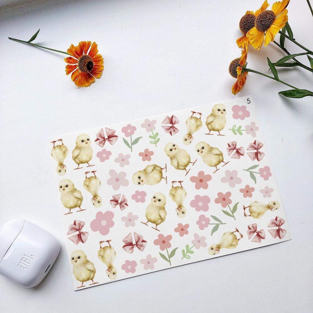 Наклейки на пасхальные яйца LIPKO Пасха стикерпак №5 (757)