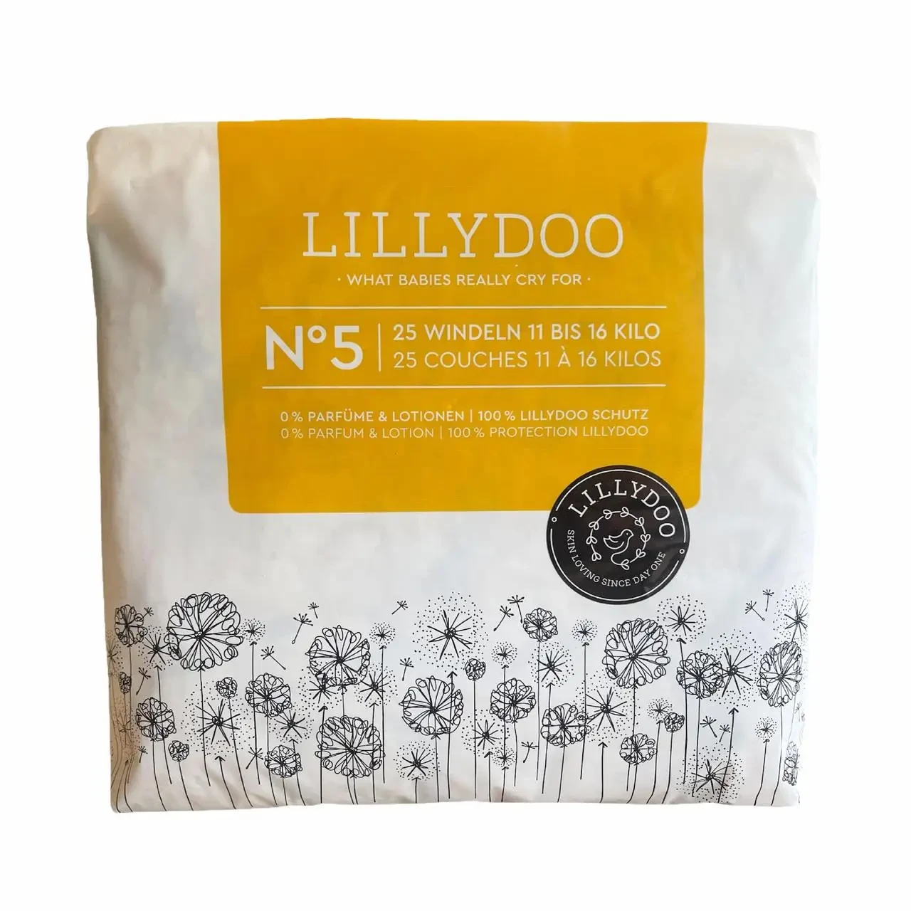 Підгузки Lillydoo 5 11-16 кг 25 шт. (2779668090)