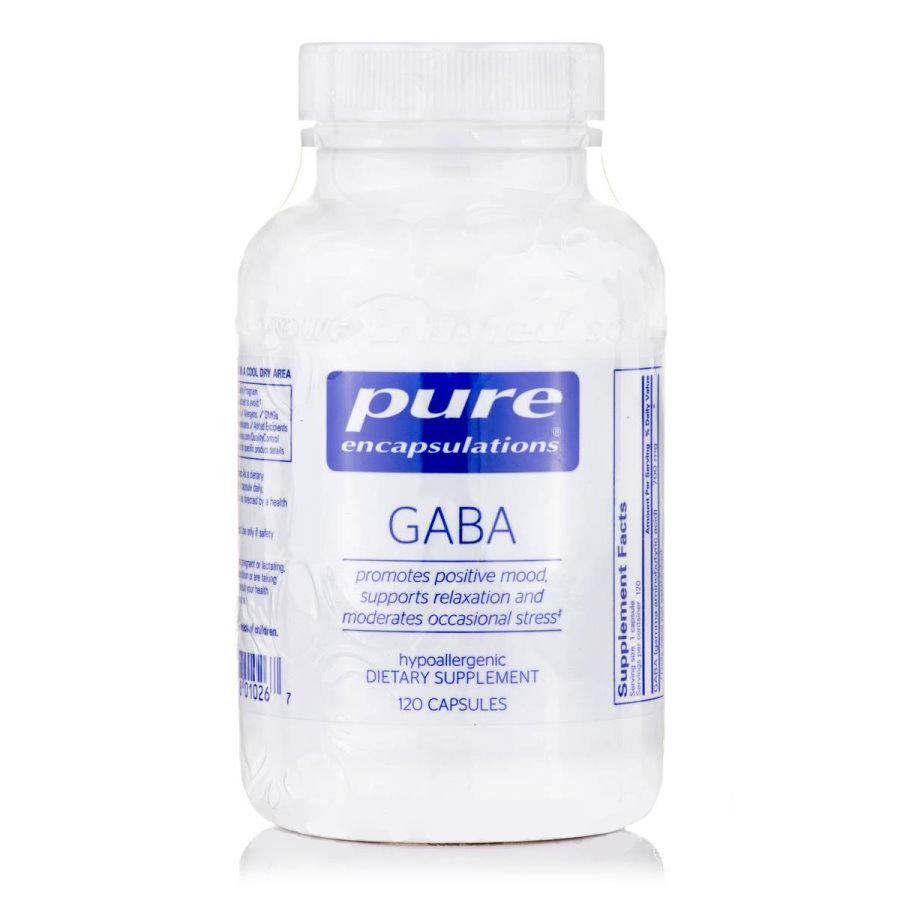 Аминокислота Pure Encapsulations GABA 700 мг 120 капс. (8083) Аминокислота Pure Encapsulations GABA 700 мг 120 капс. (8083)