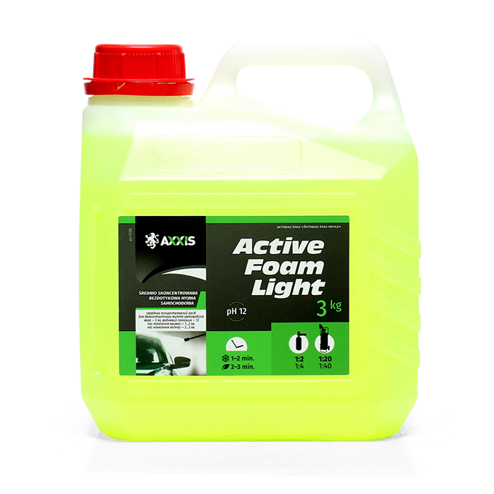 Пена активная Axxis Active Foam Light канистра 3 л (ax-1130)