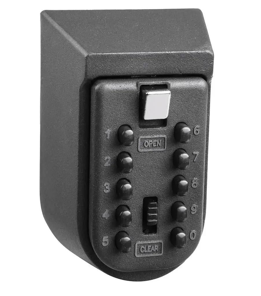 Сейф настенный для ключей с кодовым замком с защитой Черный Сейф настенный для ключей с кодовым замком с защитой Черный