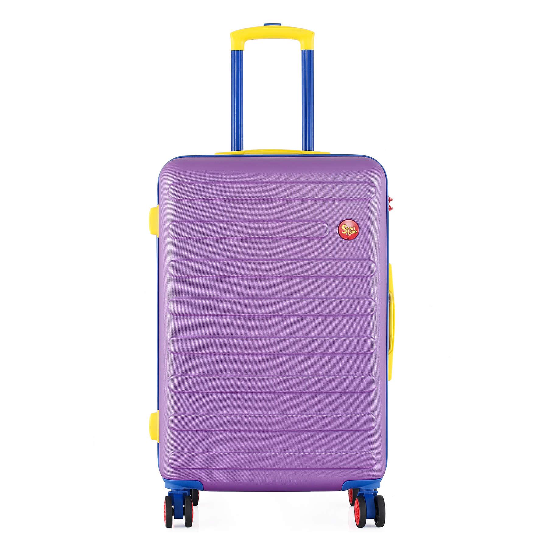 Чемодан SEMI LINE 24" Purple (T5845-2) - фото 2 Чемодан SEMI LINE 24" Purple (T5845-2) - фото 2