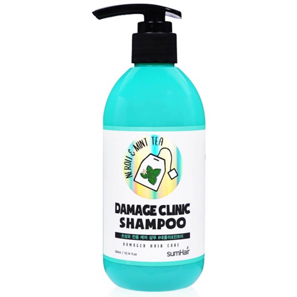Шампунь для сухих и поврежденных волос Sumhair Damage Clinic Neroli&Mint Tea 300 мл (8809555252252)
