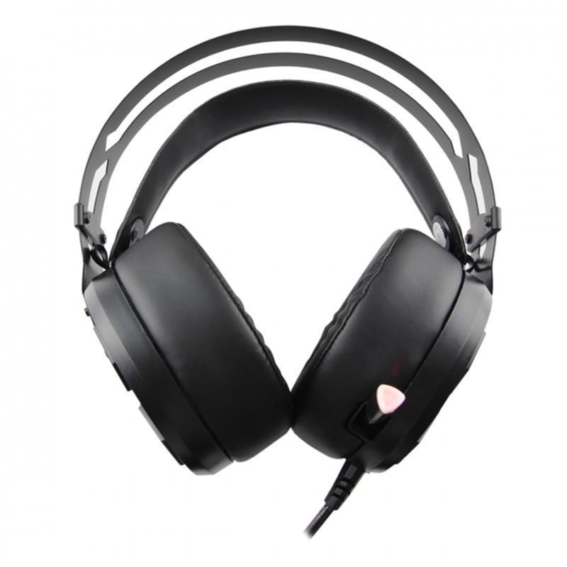 Наушники Motospeed H60 с USB подключением и виртуальным 7.1 50 мм Черный (620227) - фото 2 Наушники Motospeed H60 с USB подключением и виртуальным 7.1 50 мм Черный (620227) - фото 2