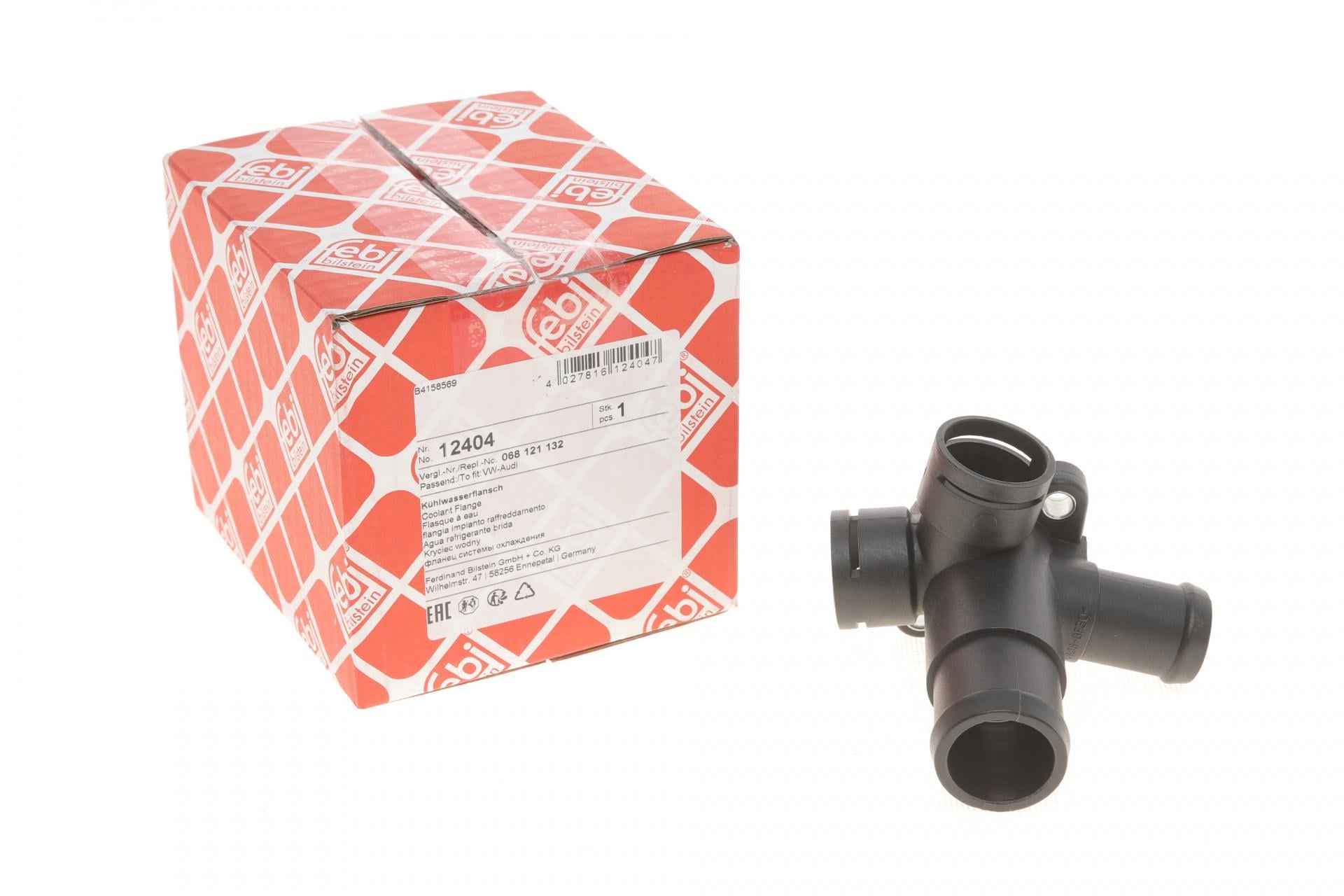 Фланец системы охлаждения FEBI BILSTEIN для VW T4 1.9 TD-03 12404
