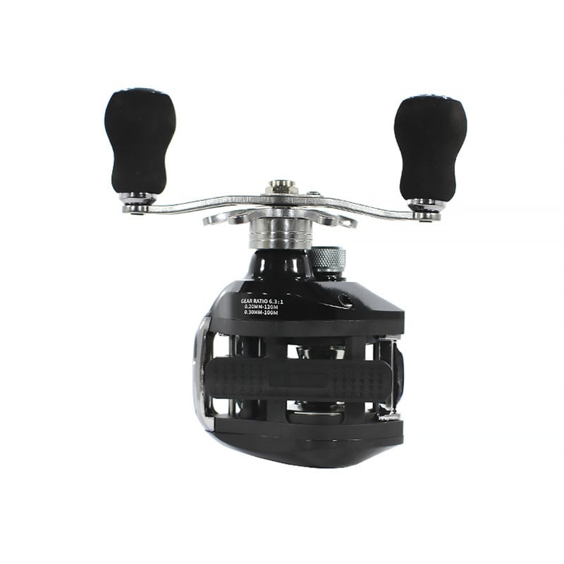 Катушка рыболовная мультипликаторная Reelsking KK 201 Left Black