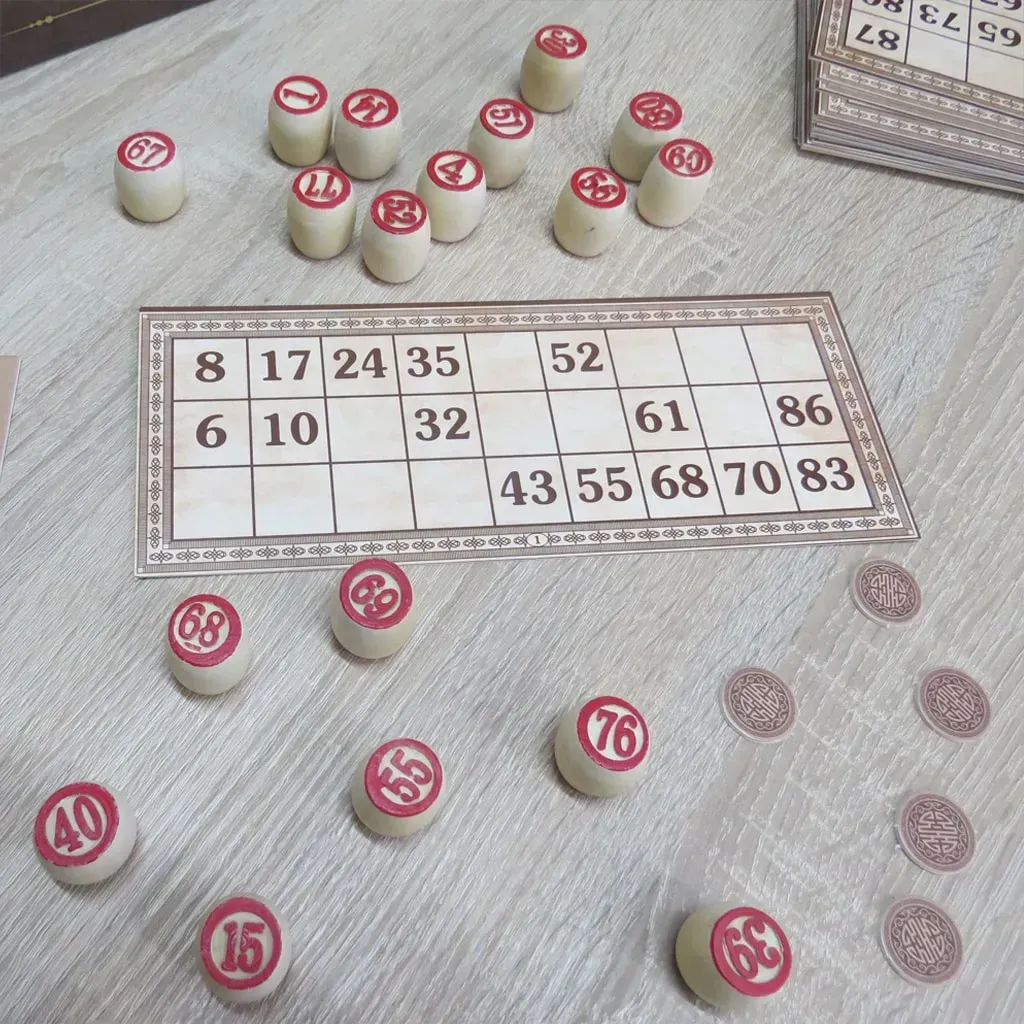 Настольная игра Artos Games Лото XL из картона и дерева Коричневый (150-98-GAG10057) - фото 3