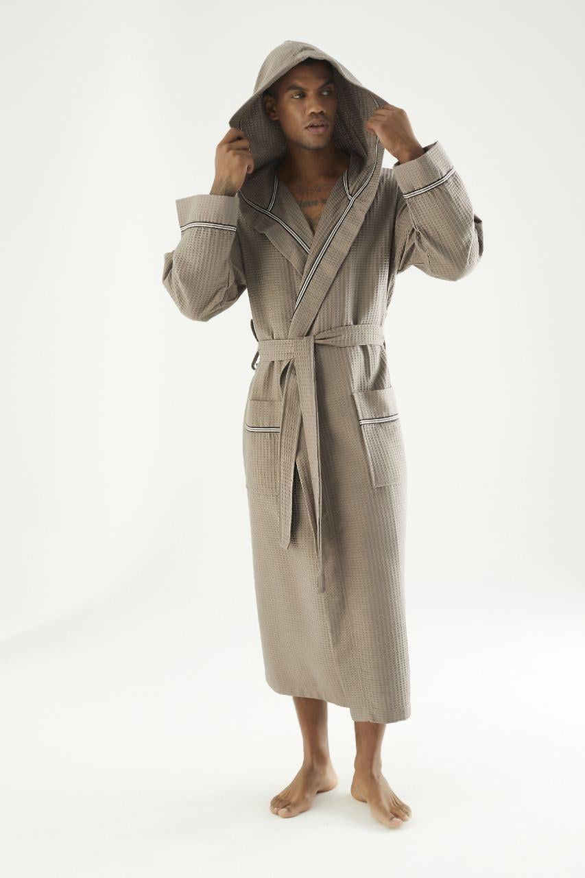 Халат Nusa чоловічий ns 24680 M Beige (m018777)
