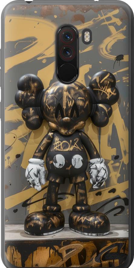 Чехол на Xiaomi Pocophone F1 Bronze kaws (6097t-1556-42517)