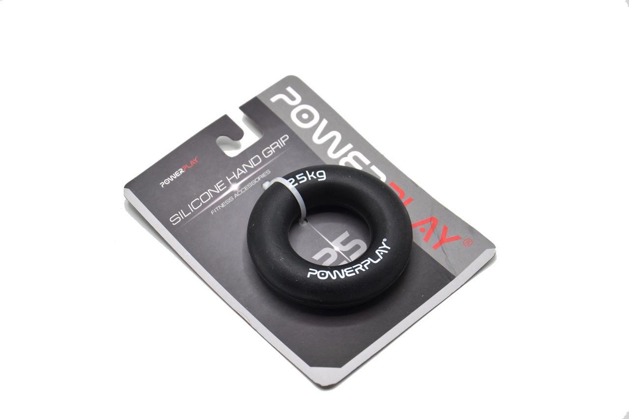 Эспандер кистевой силиконовый PowerPlay PP-4324 Hand Grip Ring Hard 25 кг Черный (A-012894) - фото 6 Эспандер кистевой силиконовый PowerPlay PP-4324 Hand Grip Ring Hard 25 кг Черный (A-012894) - фото 6