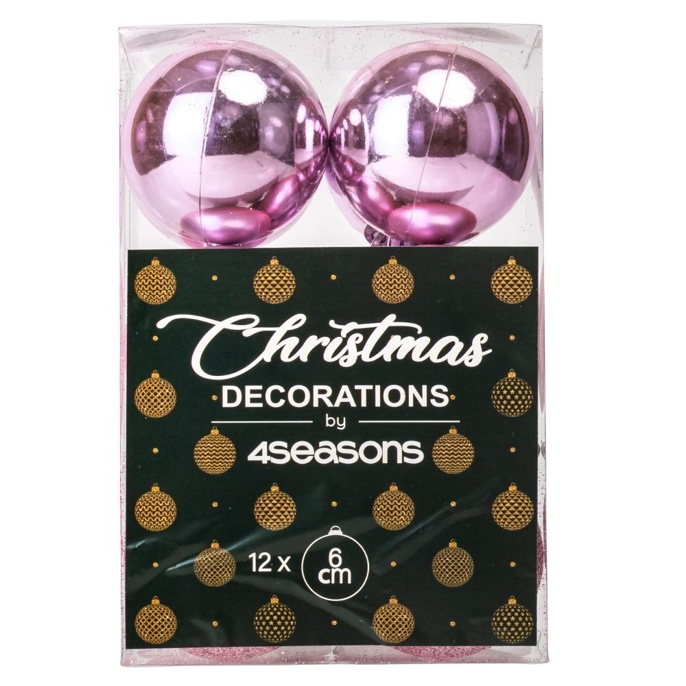 Набір кульок Святкова Мозаїка 6 см 12 шт. (6025-015)