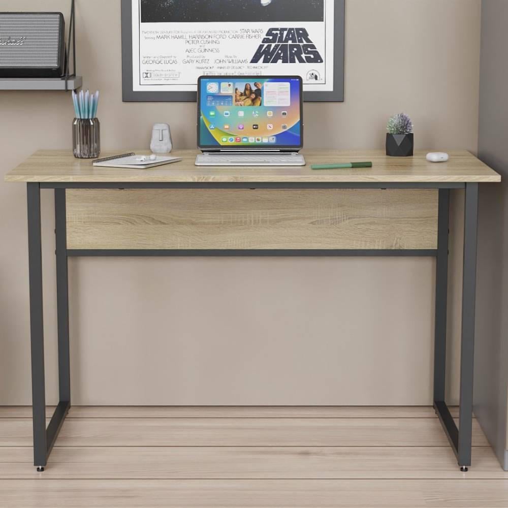 Компьютерный стол Ferrum-decor Коди ДСП 16 мм 75x100x60 см Черный/Дуб Сонома (FRD-103732) Компьютерный стол Ferrum-decor Коди ДСП 16 мм 75x100x60 см Черный/Дуб Сонома (FRD-103732)