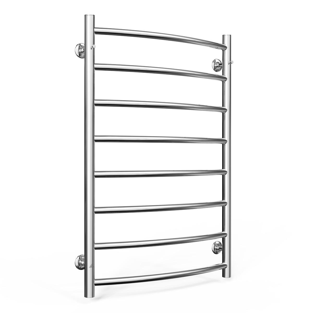 Полотенцесушитель водяной для ванной Laris Классик П8 из нержавеющей стали 500х800 мм Хром (147-127-71207030)